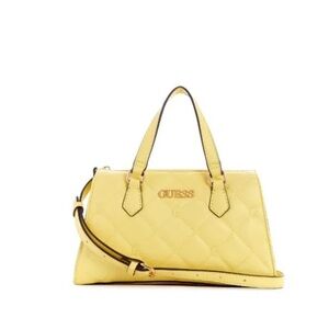 New Guess Ladies Waterston Small Satchel Yellow Color